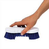 Blue Scrubbing Brush Food Hygiene Stiff Double Winged Floor Scrub Hand Deck Brush